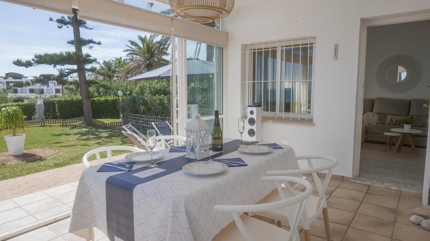 Вілла Casa Vesalia A 1A Linea De Mar Con Aa Y Wi-Fi. Вінарос Екстер'єр фото