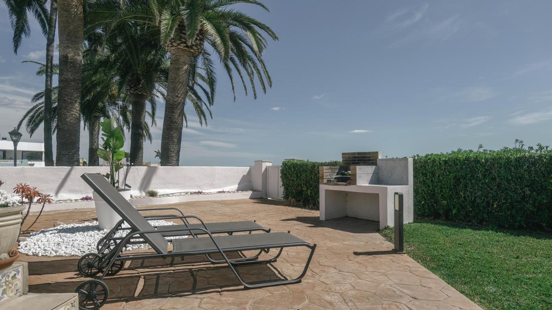 Вілла Casa Vesalia A 1A Linea De Mar Con Aa Y Wi-Fi. Вінарос Екстер'єр фото